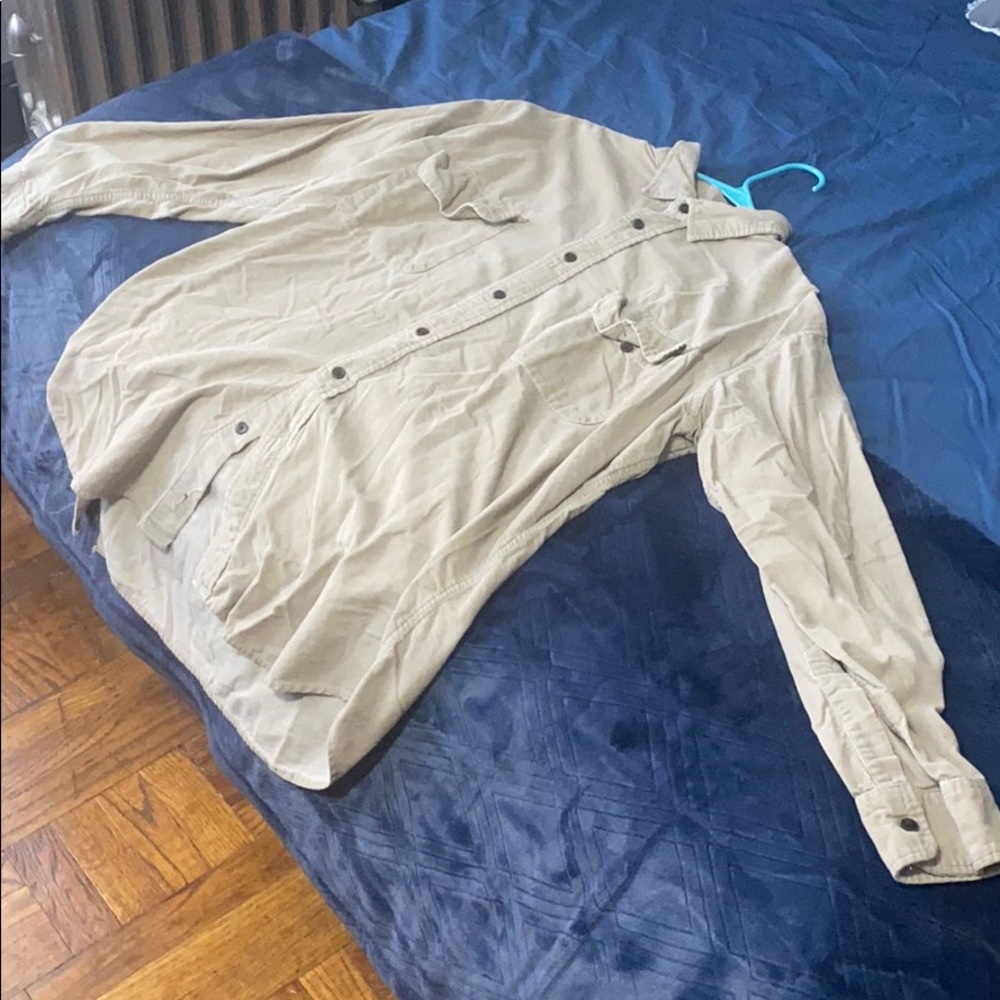 Club Room Corduroy Button Down Shirt